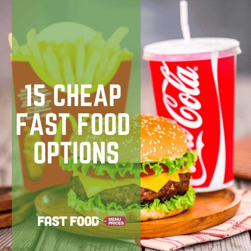 Cheapest fast food