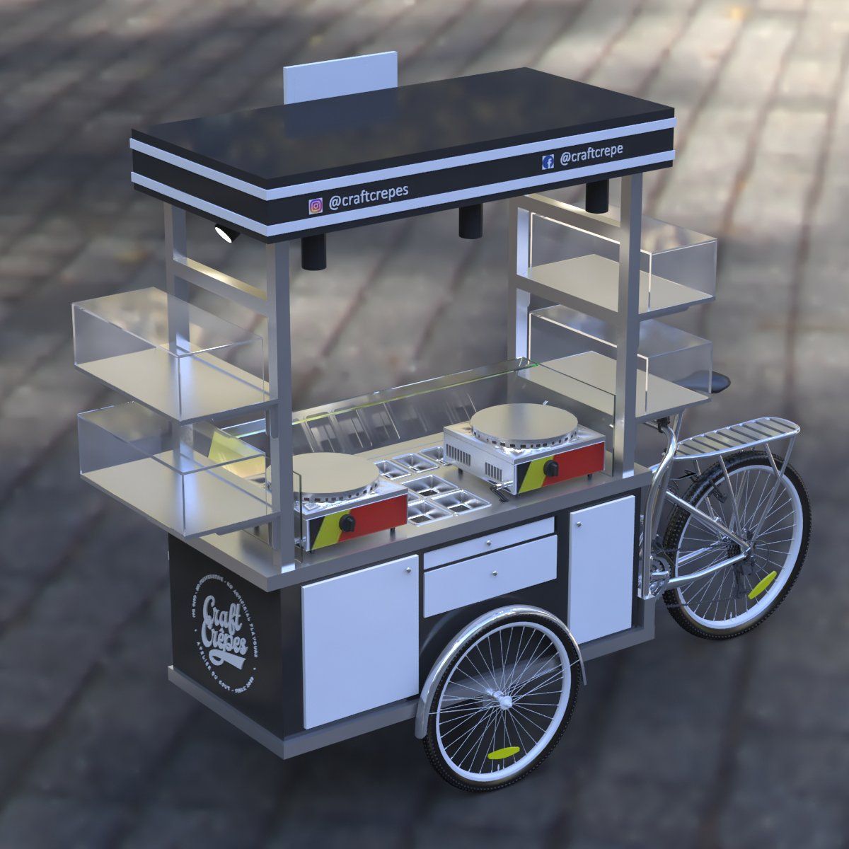 Carts vending Food cart for lease