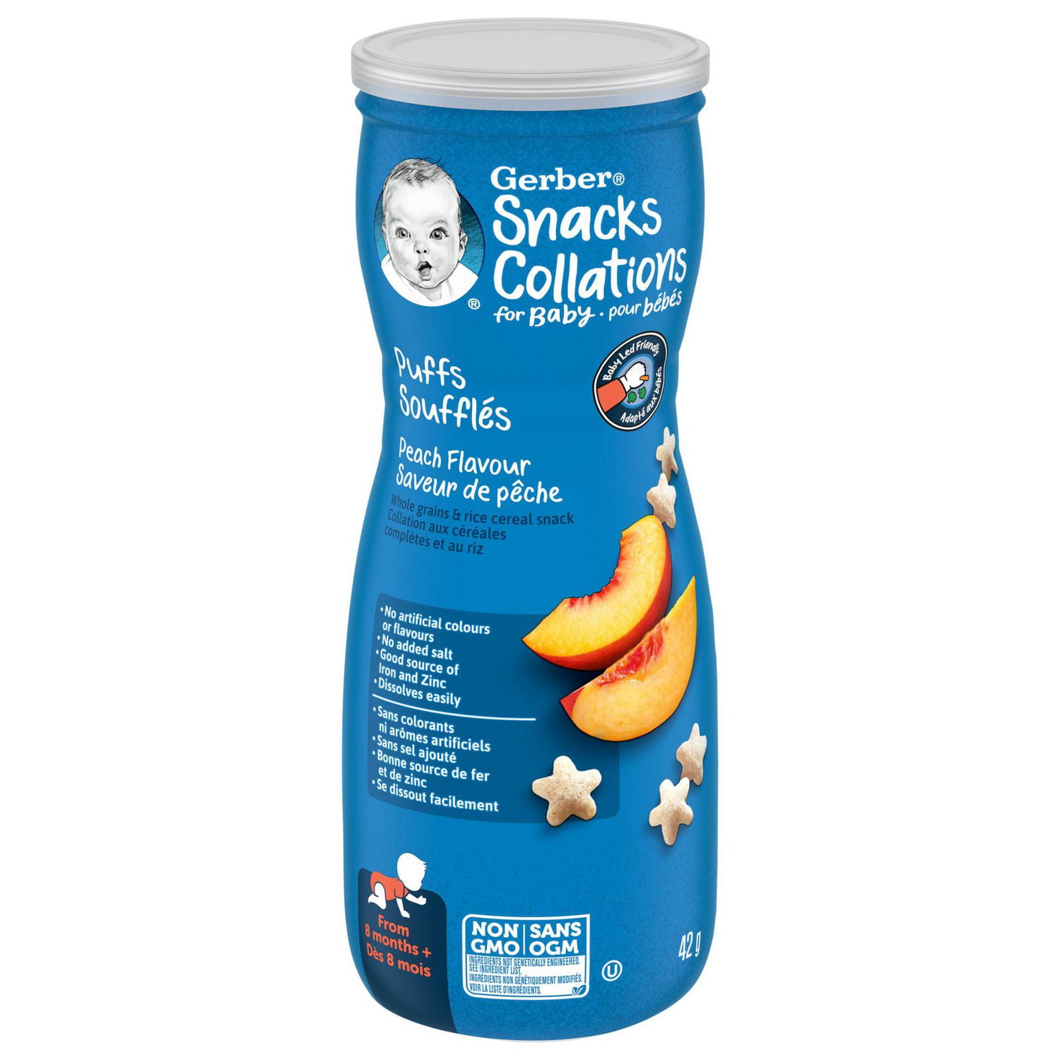 Baby food puffs