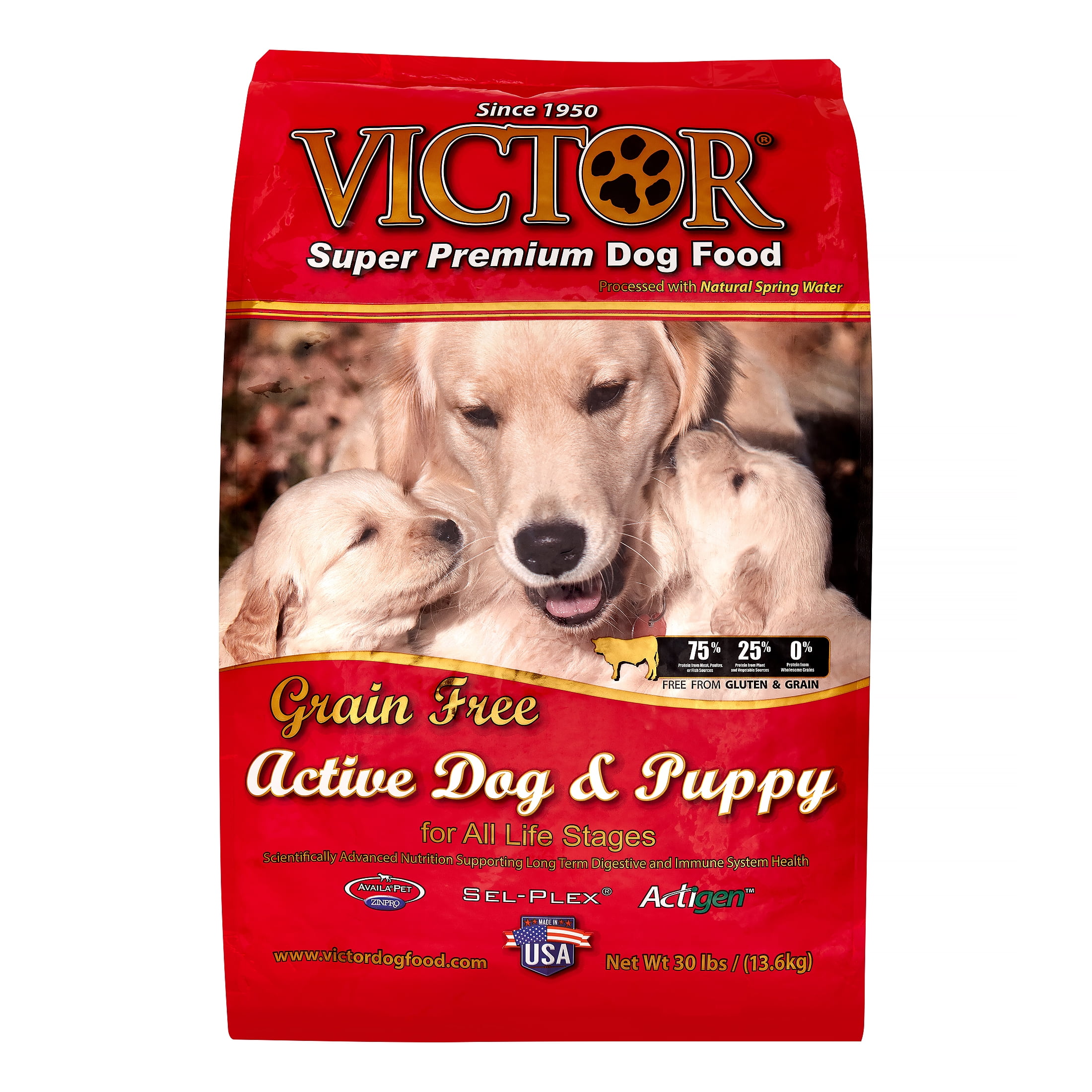 Victor puppy food