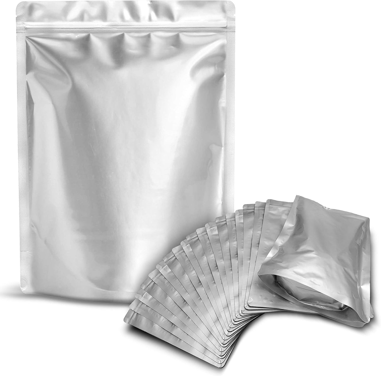 Mylar 35pc oxygen 10oz 30pc 1gallon 100pack 8mil 300cc jtx absorbers