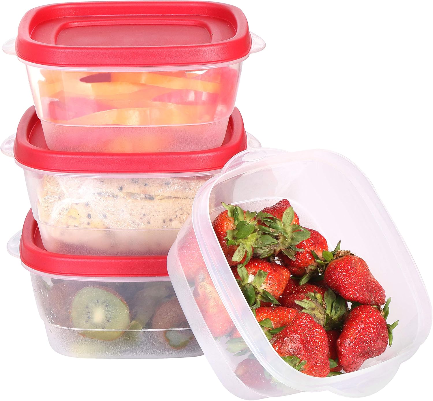 Containers divided serving tray dividers lids snacks fruits