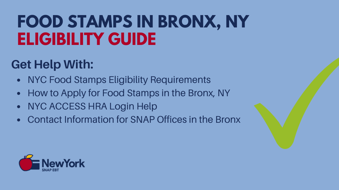 Bronx food stamps office