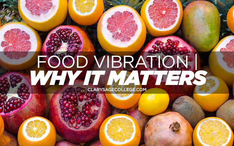 Vibration and food