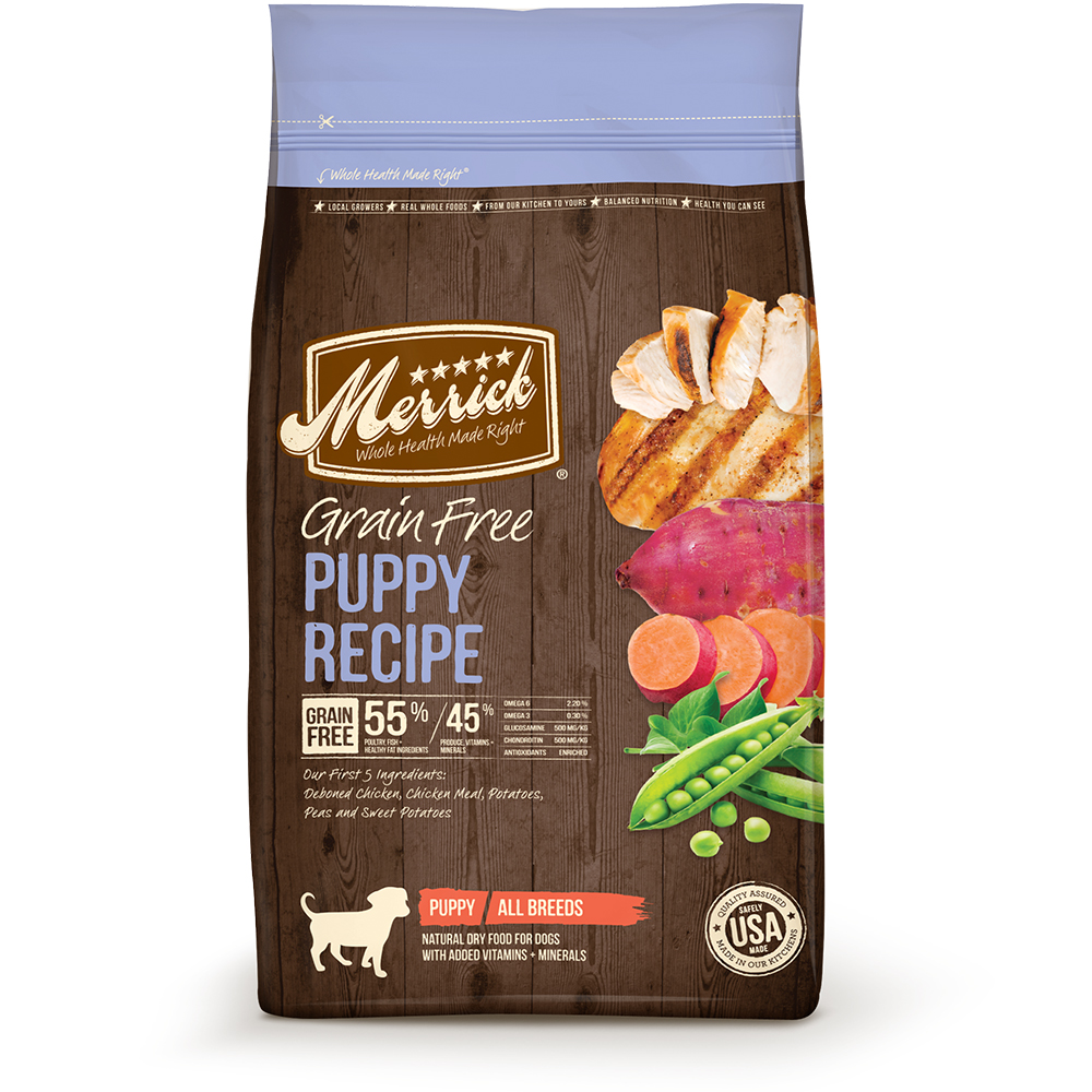 Merrick classic puppy lb food dog chicken dry walmart pea grn lamb foods jet deals today pet recipe featured search