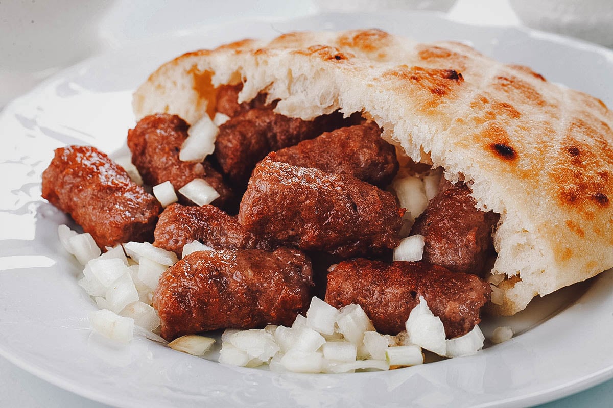 Bosnian food cevapcici traditional cevapi recipe recipes mersad photography dishes