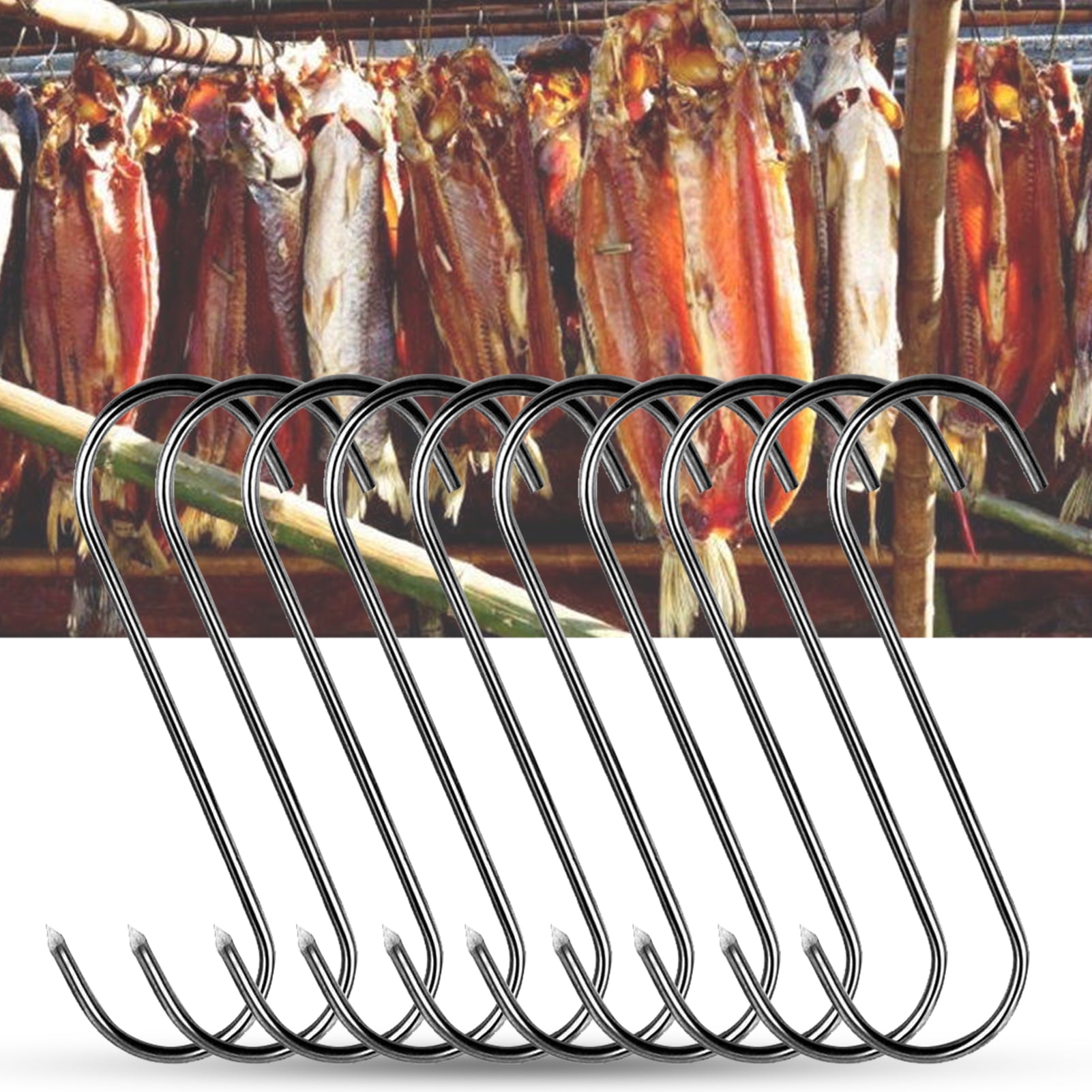 Meat hook hooks butcher stainless steel description processing pot