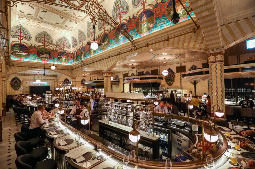 Harrods food hall london