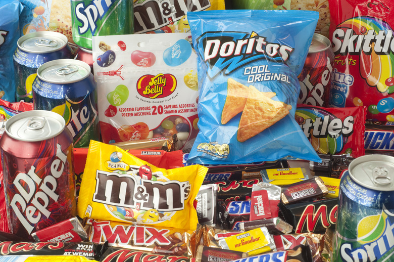 Junk food snacks